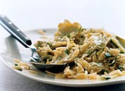 Orzo with Artichokes and Pine Nuts