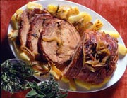 Braised Pork With Rosemary