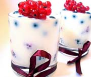 Creamy Rice with Forest Berry Fruit